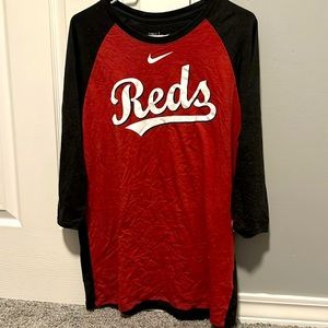 Reds 3/4 sleeve Nike shirt